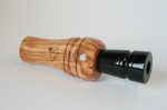 Olivewood and Black Acrylic Duck Call