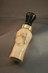 Carved Antler Duck Call